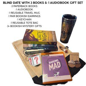 10PC DATE NIGHT WITH 4 BOOKS GIFT SET BUNDLE